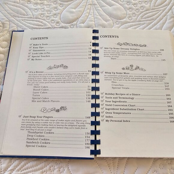 Quick Fixes With Mixes Spiral Cookbook By Lia Roessner Wilson 2001 - Picture 4 of 7